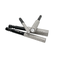 Foret diamanté brasé sous vide pour carrelage céramique, 6 mm, 8 mm, 10 mm, 12 mm, pour carrelage en marbre, perçage humide ou sec