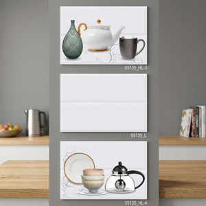 Vistaar marca cerámica Digital 300x450mm cocina Diseño azulejos blanco brillante 30x45 para salón pared exterior calidad exportación 12x18 azulejos - Product Image 3