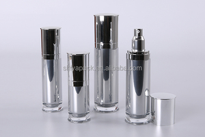 Hình Dạng Mới 30Ml 50Ml 80Ml 120Ml Chai Lotion Và 15G 30G 50G Lọ Kem Nhựa Chăm sóc Da Bao Bì Bộ - Product Image 4