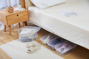 ขายส่ง5l ขนส่งซ้อนกล่องเก็บรองเท้าสำหรับขาย - Product Image 6