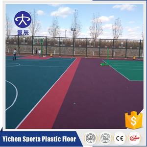 Azulejos deportivos entrelazados multiusos para fútbol sala, baloncesto, tenis, bádminton, hockey, cancha de patinaje - Product Image 6