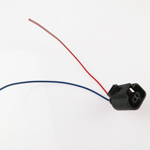 MOQ1 1J0 973 702 2 broches faisceau électrique connecteur prise câblage 1J0973702 pour <span class=keywords><strong>VW</strong></span> Passat B6 B7 Golf MK5 MK6 Tiguan Audi A4 Q5 Q7 - Product Image 4