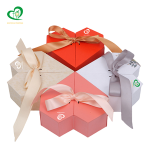 Biểu Tượng Tùy Chỉnh Kích Thước Sang Trọng Hình Trái Tim Đồ Trang Sức Hộp Quà Tặng Bán Buôn Quà Tặng In Ấn Gói Hộp Cho Doanh Nghiệp Nhỏ - Product Image 5
