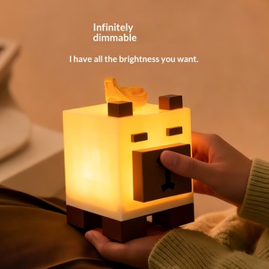Lampe de nuit en blocs de construction, jouet éducatif lumineux, ornement de jeu, lampe d'ambiance intérieure, cadeau d'anniversaire créatif pour enfants - Product Image 6