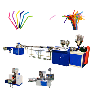 เครื่องผลิตหลอดดูดน้ำอัตโนมัติ สายการผลิตหลอดจากฟางข้าว - Product Image 1