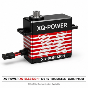 XQ-POWER XQ-BLS8120H Servo de queue brushless 20KG 12V HV étanche avec boîtier en aluminium CNC, couple élevé pour drone et <span class=keywords><strong>avion</strong></span> <span class=keywords><strong>RC</strong></span> à voilure fixe - Product Image 3