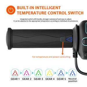 Poignées Chauffantes 12V pour Guidon Moto, Thermiques Électriques - Product Image 4
