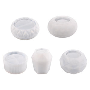 <span class=keywords><strong>Besafe</strong></span>-Jarrón de plantas suculentas y cactus, moldes de cemento de yeso, maceta de resina epoxi, moldes de fundición de silicona para hormigón - Product Image 6