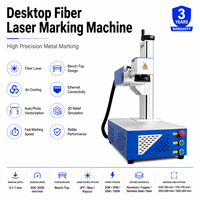 Marqueur laser à fibre de bureau Shandong Chenmai pour la gravure d'engrenages en acier et d'accessoires de quincaillerie