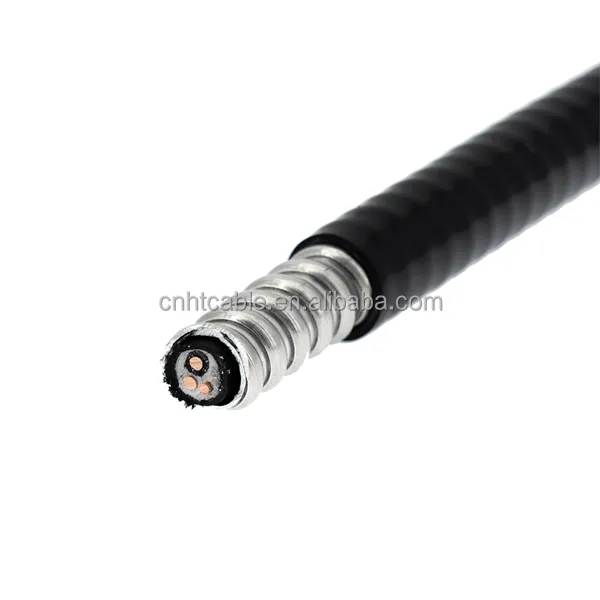TECK 90 XLPE 6 Gauge Copper Armored Aluminum POWER CABLE FT4 CSA ACWU ACWU90 TECK90 Wire