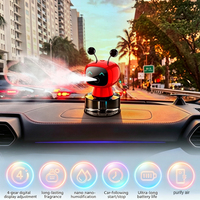Diffuseur de parfum intelligent pour voiture, robot, 4 vitesses réglables, pulvérisation automatique, éliminateur d'odeurs, décoration intérieure de voiture
