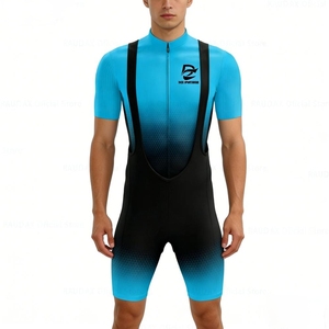 Ensemble de <span class=keywords><strong>cyclisme</strong></span> professionnel pour hommes, best-seller, multicolores, DEZE Sportswear, respirant, séchage rapide, évacuation de l'humidité, antibactérien, protection UV, sur mesure - Product Image 5