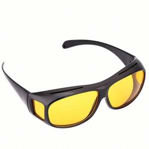 Lunettes de conduite de nuit unisexe à logo personnalisé, très vendues, pas chères, lunettes de conduite pour conducteur, lunettes de vision nocturne UV400 pour hommes - Product Image 5