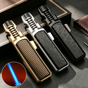 Briquet gonflable coupe-vent Jobon ZB567, nouveau, pour l'extérieur, moxibustion, cigarette, carburant au <span class=keywords><strong>butane</strong></span>, charge directe, cadeau d'affaires, vente en gros - Product Image 1
