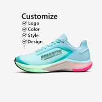 Le coussin de stabilité OEM personnalisé en usine absorbe les chocs chaussures de sport baskets de course souples pour hommes