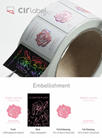 Étiquettes personnalisées de luxe pour flacons de parfum, imperméables, imprimées recto-verso, avec estampage holographique et gaufrage, autocollantes