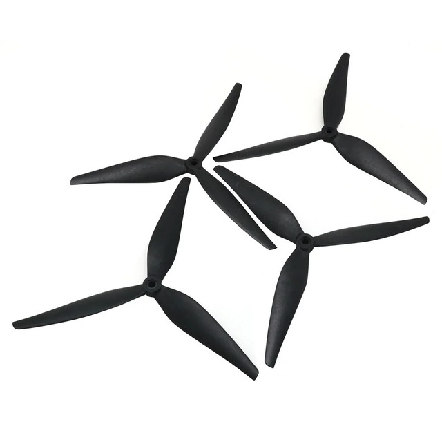 HQProp HQ Macroquad Prop 10X5X3 9X5X3 1050/9050 10inch 9 Inch 3 Blades Black Carbon Reinforced Nylon Propeller for RC FPV Drones