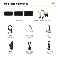 Autoradio MEKEDE SS10 avec système Linux, lecteur intégré DAB pour écran 7 pouces OPEL, commande vocale, WiFi, SWC, DSP, radio RDS