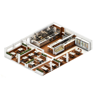 Peralatan Dapur Restoran Hotel Komersial Gas Listrik Stainless Steel Profesional Solusi Proyek Satu Atap Modern