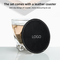 Ensemble de glaçons cylindriques en pierre naturelle pour whisky avec logo gravé, coffret en bois, ensemble de 6 pièces pour bar et restaurant, pierres à whisky glacées
