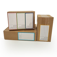 Étiquettes autocollantes personnalisées imprimées à la main et par transfert thermique, 120 mm * 60 mm * 200 étiquettes et 150 mm * 70 mm * 200 autocollants