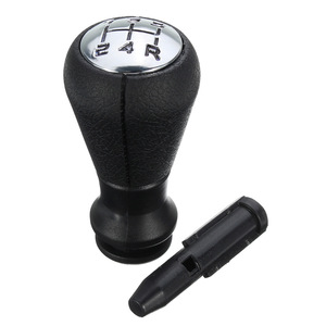Palanca de Cambios de Cuero para Automóvil Peugeot, 5 Velocidades, Manual, Ergonómica, Negra, para 106 206 306 406 806 107 207 307 - Product Image 4