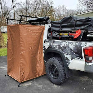 Tente <span class=keywords><strong>de</strong></span> <span class=keywords><strong>douche</strong></span> automatique légère pour l'extérieur <span class=keywords><strong>avec</strong></span> une seule <span class=keywords><strong>douche</strong></span> et une zone <span class=keywords><strong>de</strong></span> changement <span class=keywords><strong>de</strong></span> vêtements, imperméable, mobile, pour voiture - Product Image 5