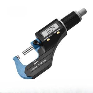 Yaopu originale Mitutoyo digitale al di fuori di micrometri 0-25mm 0.001mm materiale metallico metrico - Product Image 1