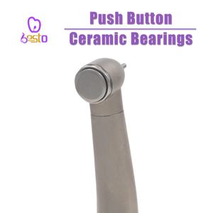 Dent LED E-generator punta pulsante ad alta velocità manipolo cuscinetti in ceramica manipolo turbina aria 4 fori odontoiatria attrezzature - Product Image 4