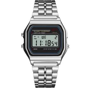 Reloj General <span class=keywords><strong>F91W</strong></span> Digital Vintage cuadrado Reloj deportivo Movimiento de alarma Relojes para hombre - Product Image 4
