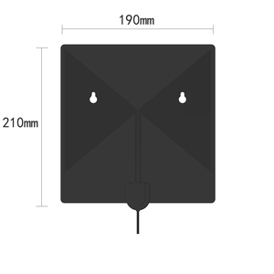 Antena de TV de Alta Ganancia con Medidor de Señal, Antena de TV Digital de Largo Alcance para Interiores, Antena de HDTV - Product Image 1
