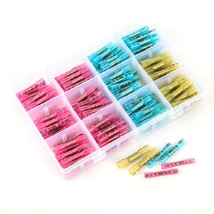 Kit de connecteurs à sertir thermorétractables isolés pour fils à souder - Product Image 1