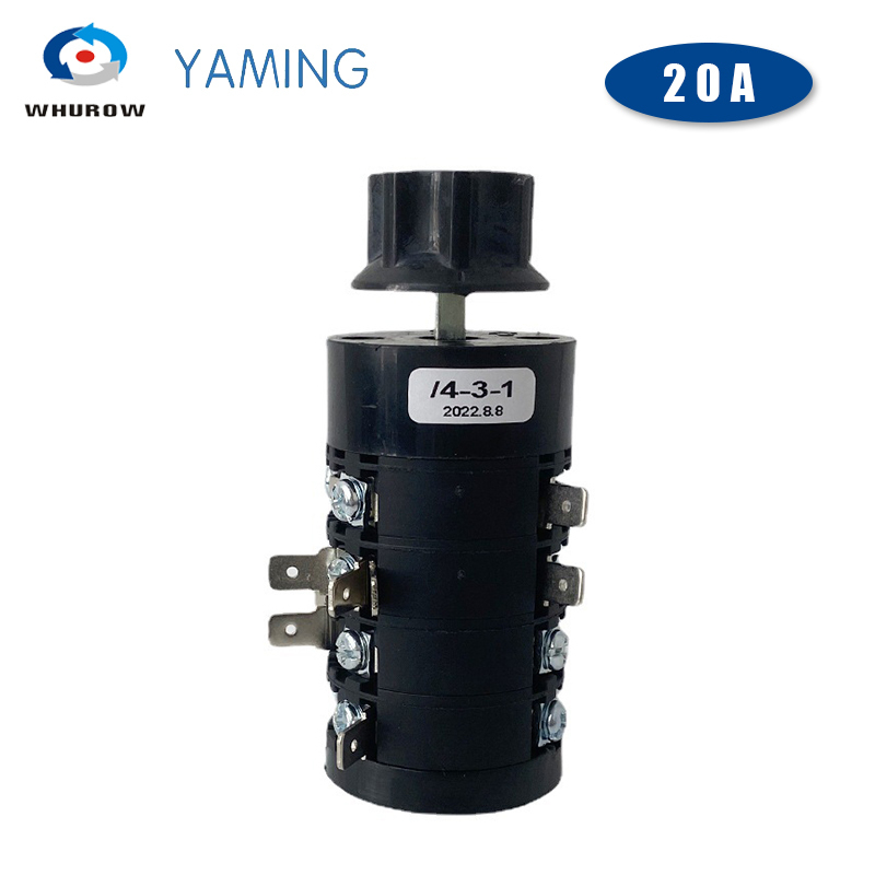 z【W204B】　ROHM　抵抗器　56点 set Rotary Switch Knob Cam Switch 20A 3 Position 4 Pole Silver Contact  HZ5B-20⁄4 Changeover Switch Universal HZ5B-20⁄4