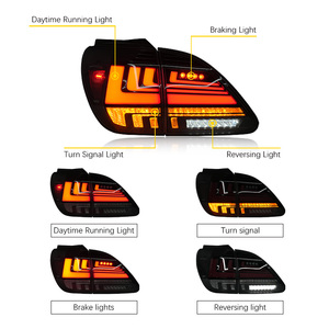 Zhengwo factocy Led Đuôi đèn cho Lexus RX300 1998 2002 hoạt hình tùy chỉnh dừng đèn phanh ánh sáng phía sau đèn - Product Image 3