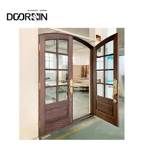 Front Timber Entry Doors Residential Wood Pivot Entrance Villa Main Entrance Door