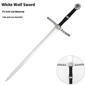 <span class=keywords><strong>Épée</strong></span> Narsil 80 cm en mousse PU, arme de cosplay du <span class=keywords><strong>Seigneur</strong></span> <span class=keywords><strong>des</strong></span> <span class=keywords><strong>Anneaux</strong></span>, <span class=keywords><strong>épée</strong></span> douce et sûre pour enfants, accessoire de costume d'elfe - Product Image 1