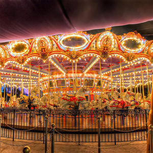 <span class=keywords><strong>Prix</strong></span> d'usine Commercial Double Decker Carrousel Horse, Big Merry Go Round pour le centre commercial Carnival Tourist Attraction Center - Product Image 2