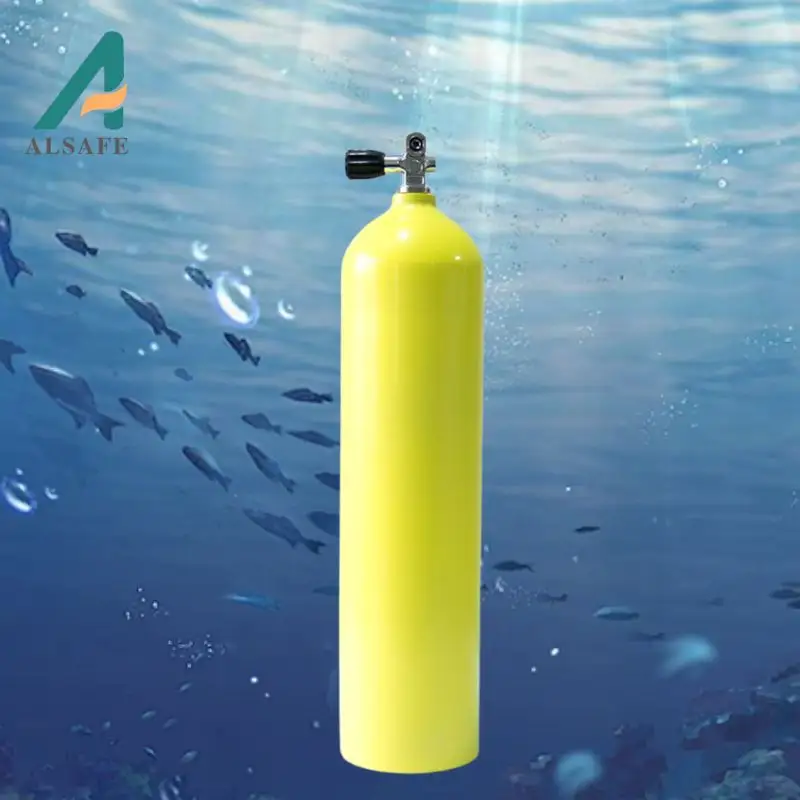 Factory Price CE Approved 11L 12l Aluminum Oxygene Cylinder Tank SCUBA Diving AIR Tank
