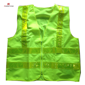 Veste de sécurité réfléchissante pour ouvriers du bâtiment avec logo imprimé, haute visibilité, 100% tissu, <span class=keywords><strong>gilet</strong></span> de sécurité fluorescent <span class=keywords><strong>orange</strong></span> vert - Product Image 3