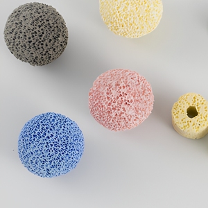 Bolas de Cerámica Porosa para Filtro Biológico, Material Filtrante para Acuicultura, Estanques de Peces, Filtro Biológico Cerámico para Aguas Residuales - Product Image 3