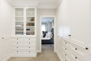 Tiêu Chuẩn Mỹ Sang Trọng Shaker Phong Cách Đi Bộ Trong Tủ Quần Áo Cho Thạc Sĩ Phòng Ngủ Thiết Kế Hiện Đại Với MDF Cửa Cho Nhà Và Khách Sạn - Product Image 4