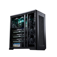 Boîtier de serveur/station de travail Phanteks PH-ES620PC-BK02 Full Tower ATX, construction en acier, ports USB avant, panneau en fer, boîtier PC en stock