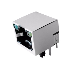 <span class=keywords><strong>Conector</strong></span> <span class=keywords><strong>RJ45</strong></span> Hembra de Bajo Perfil para PCB Ethernet 8P8C 615008185121 - Product Image 5