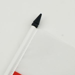 Bandiera da Tavolo Indonesia in Poliestere con Base in Plastica ABS e Asta, Decorazione per Ufficio - Product Image 3