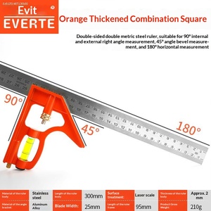 Règle de mesure et de positionnement pliable multi-angle en aluminium FSBOLING, outil de perforation pour planchers en bois, outils de machine, bricolage, OEM, ODM, personnalisé - Product Image 4