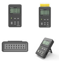 Huato Temperature Measuring Instrument S220-T8 Multi-8 Channels Data Logging Temperature K Type Thermocouple