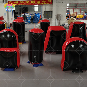 Nouvelle conception de zone de combat gonflable en PVC <span class=keywords><strong>NERF</strong></span> Wars, bunkers de paintball pour accessoires de tir en plein air - Product Image 5