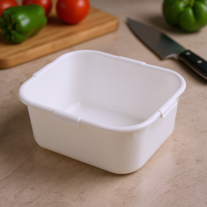 Lockweier Food Storage <b>Container</b> <b>Square</b> <b>Plastic</b> Dish With Lid For Kitchen Use - Product Image 3