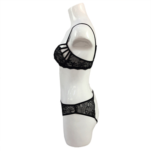 jóvenes damas <span class=keywords><strong>maduras</strong></span> bragas conjunto de lencería sexy de encaje transparente fina red de sujetador <span class=keywords><strong>y</strong></span> bragas conjuntos - Product Image 3