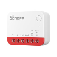 SONOFF MINI-ZBRBS Saklar Roller Shutter Pintar Zigbee Ukuran Mini Penguat Sinyal Smart Scene Mengubah Tirai Menjadi Pintar Sonoff Zigbee Hub